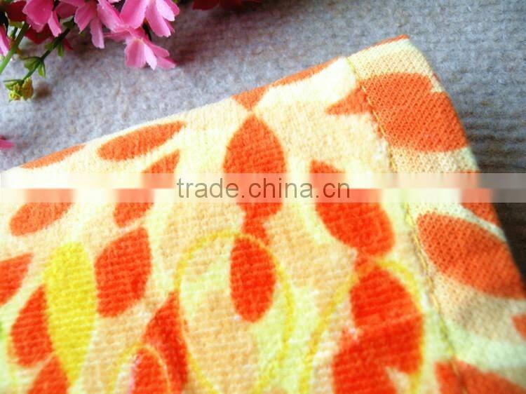 Kitchen towel reactive printed wholesale cotton tea towel fabric