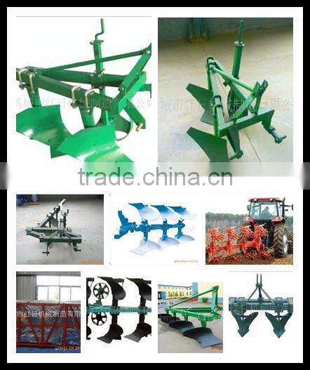 Hydraulic reversible furrow plow, soil preparation machines