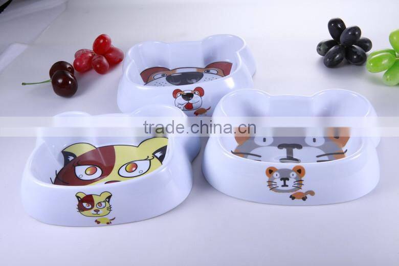 New design spray clear pet bowl cute hot sale dog bowl