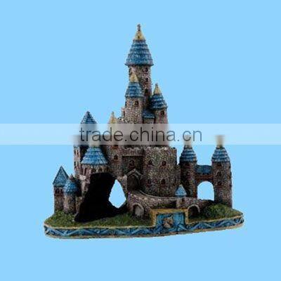 Aquarium polyresin decorative artificial palm tree