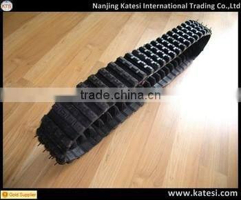High quantity 400 73 dumper rubber track for small size mini crawer machine and tractors