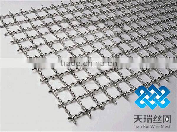 High Manganese Steel Crimped Wire Mesh / Mine Mesh / Vibrating Screen