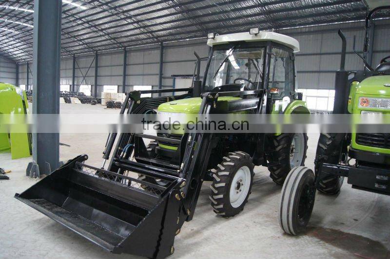BOMR FIAT Gearbox diesel wheeled tractor (604 Front End loader)