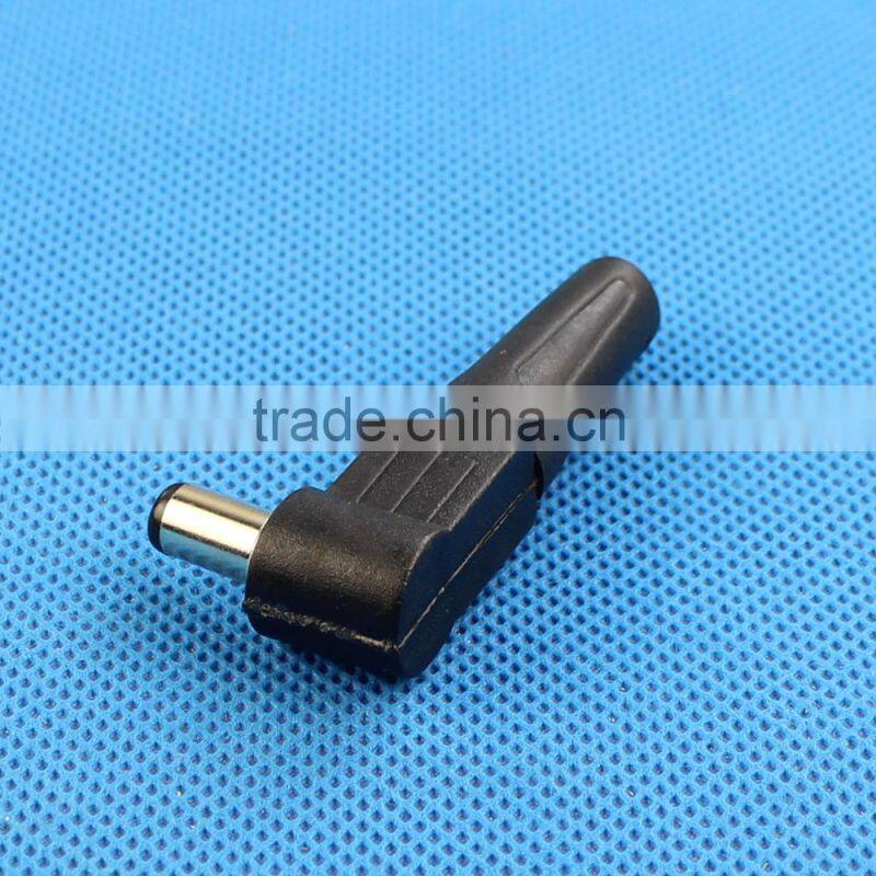 DC2.1-M1 right angle 2.1/2.5MM 90 degree dc power plug with tail