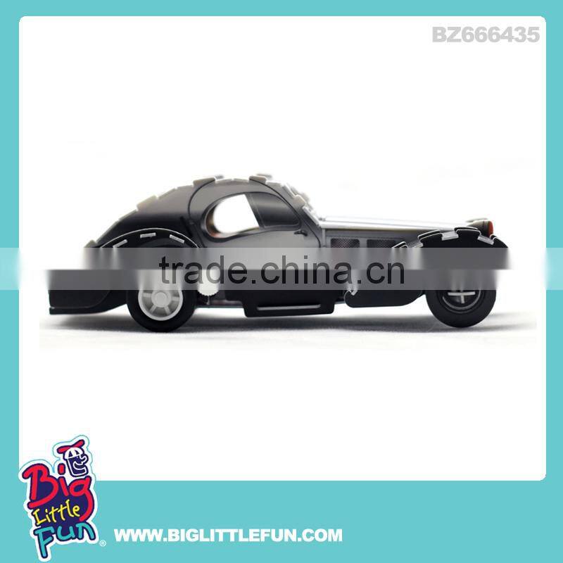 DIY 3d puzzle toy wind up motorcycle