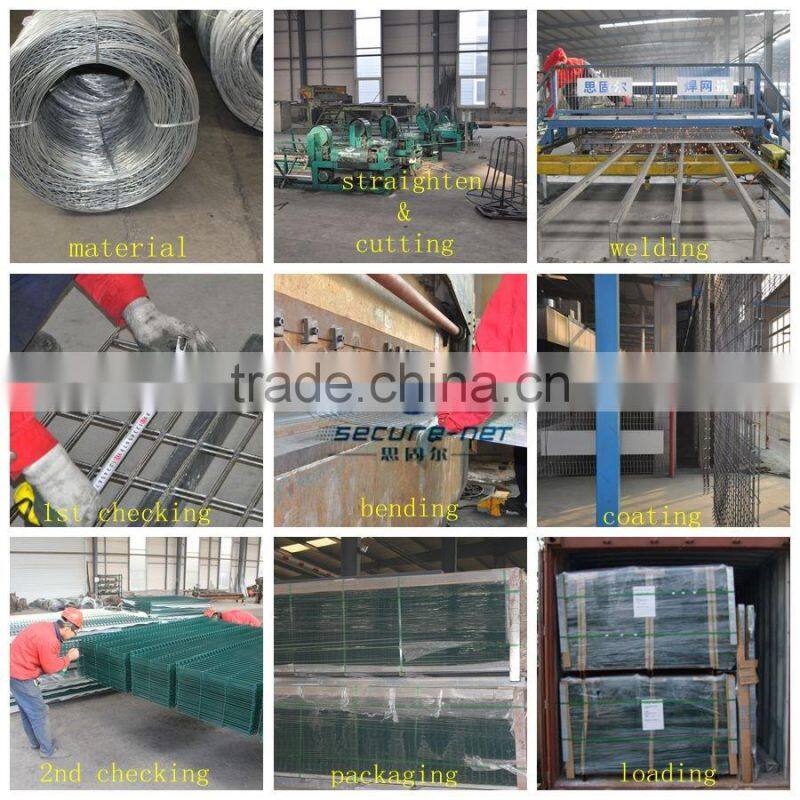 galvanized cheap wrought iron fence panels for sale