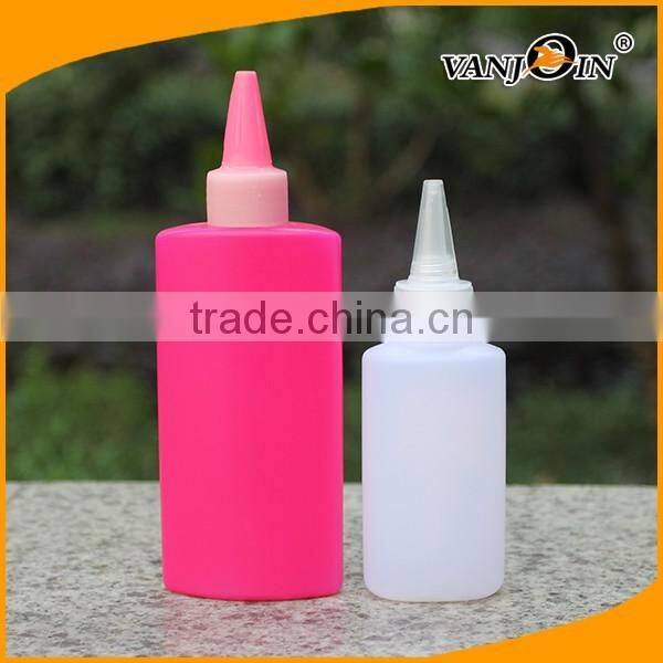 270ml HDPE Spout Cap Empty Plastic Bottle for ketchup