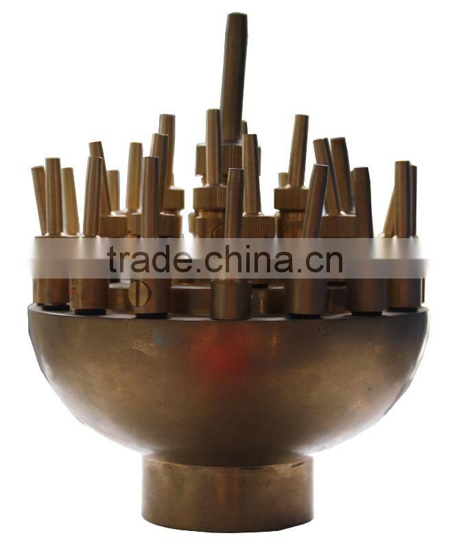 Dancing water fountain nozzle