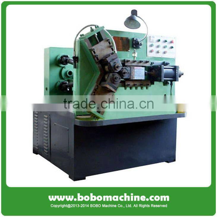 Hydraulic threading machine for steel pipe screw