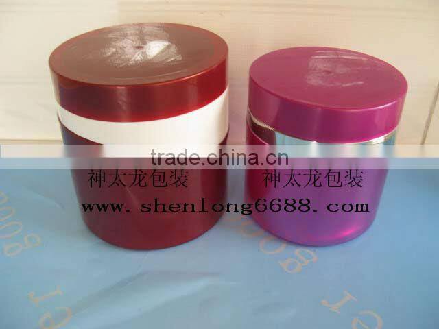 PET 1000ml plastic cosmetic cream bottle