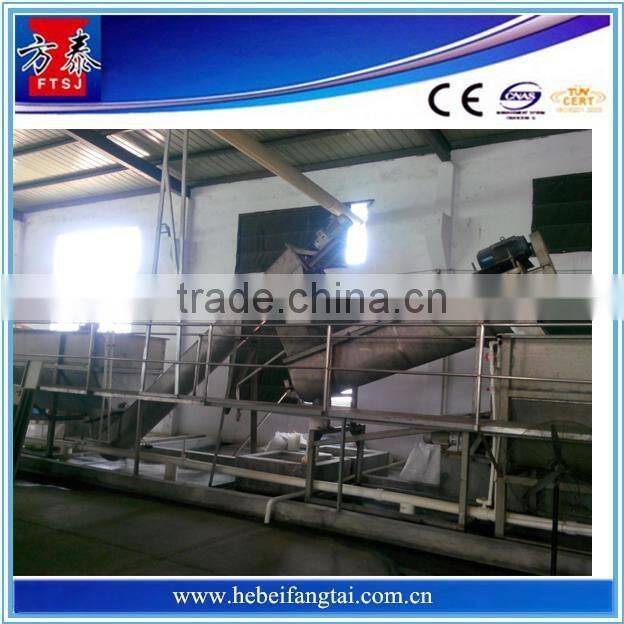 best selling durable save resource waste plastic recycling plant
