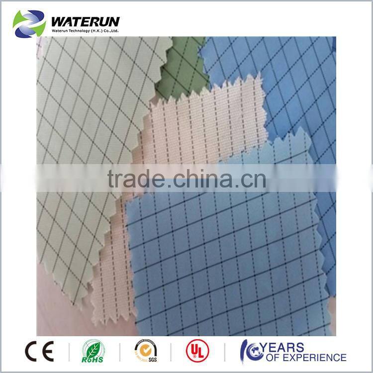 Lint-free ESD fabrics ,ESD grid fabrics,ESD stripe fabrics