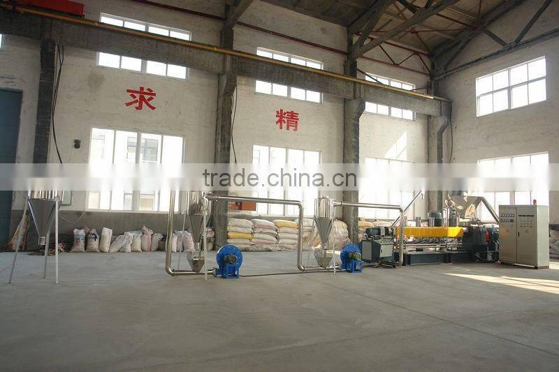 wood waste made wpc machine