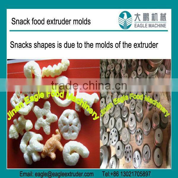 Jinan Eagle cereals corn rice puff snacks food types cheese ball sticks and cheetos twin screw extruder machine