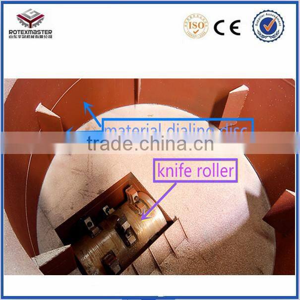 Wood Pallet Stump Cruhser / Building Template crusher Made in China