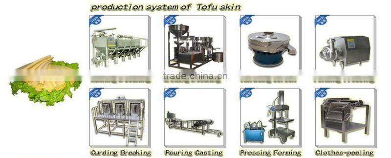 TG-250 tofu machine - Tofu skin Line