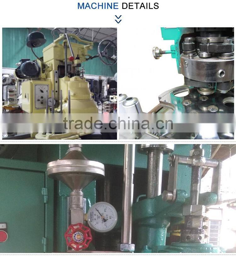 Vacuum Can Seamer Automatic aerosol can Sealing machine