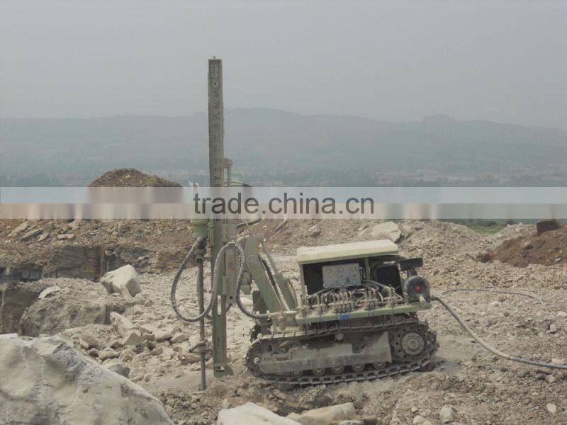 D100YA2-2 engineering project blasting rotary drilling rig