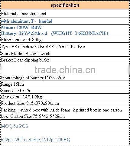 Outdoor Sports Electric Scooter Play/Kids Best Toy