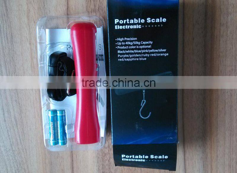 50kg mini portable suitcase scale