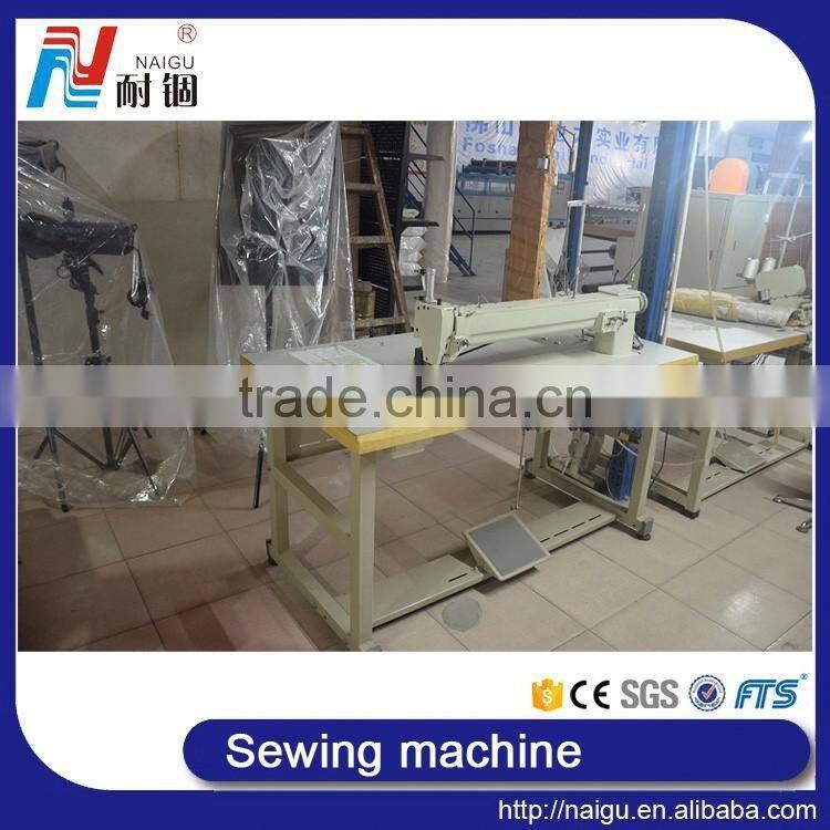 China NaiGu long-arm label sewing machine for sewing mattress trademark