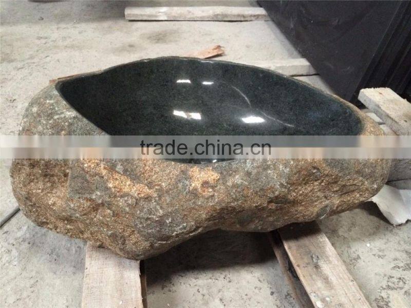 Natural pedestal sink pedestal basin grass granite