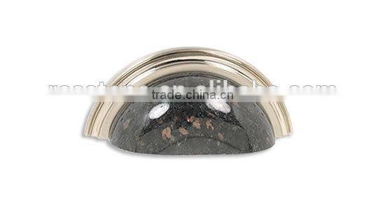cup pull-BG-BN granite pull cup pull brushed nickel for kitchen and bathroom