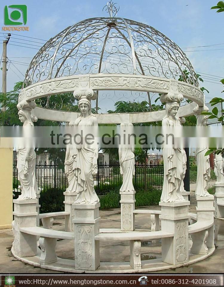 Garden Stone Pavillion Gazebo