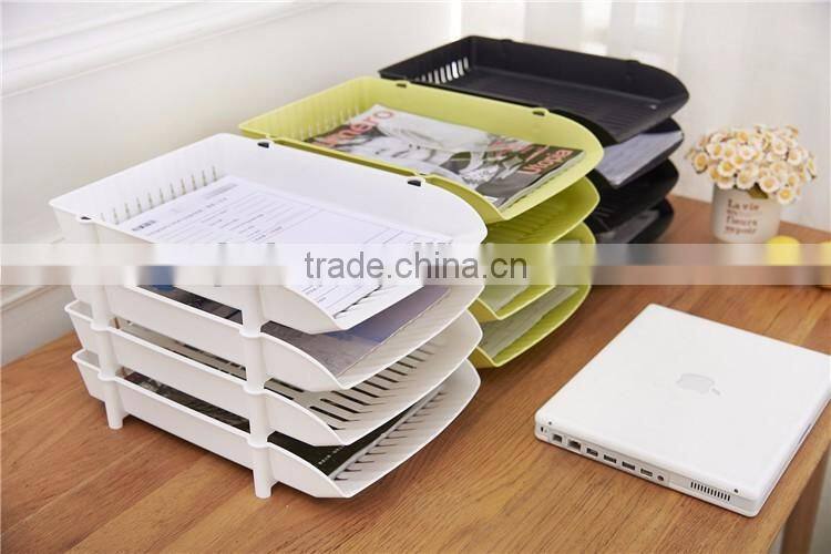 Plastic Document File Tray -4Layer