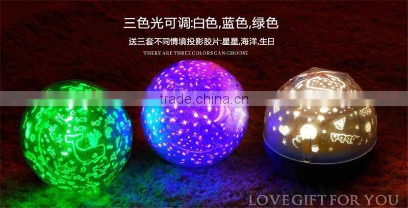 CT-745 Magic Lamp drill Smart Dimming LED Star Light Creative USB Romantic Night Light Projection Nightlight