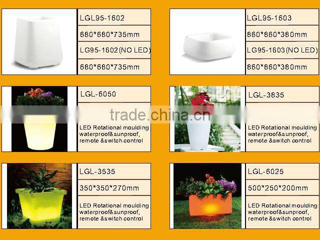 LED Outside Large Flower Pots LGL94&95