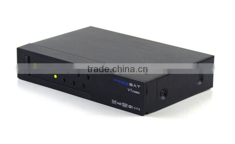 DVB-S2+T2 Freesat V7 Combo Set Top Box Support 3G CCCAM Full 1080P HD Satellite Receiver