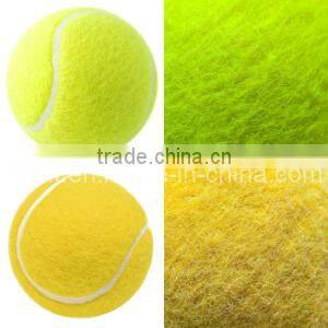 100% polyester tennis ball felt in yellow