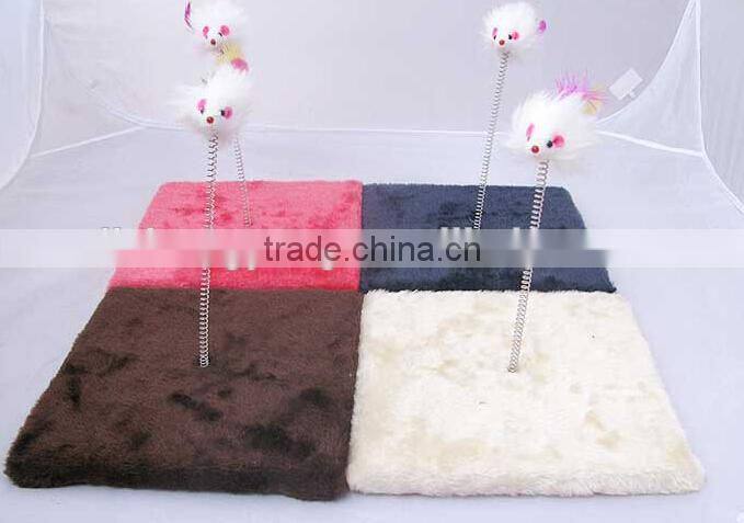 cat interactive moving spring mouse mice kitten training scratch pet toy