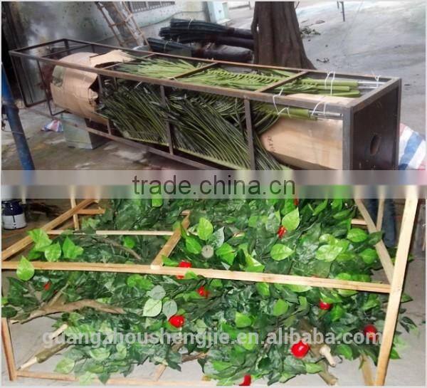 SJWS2015032404 Guangzhou manufacturer whole sell customized garden decoration artifcial fake bamboo tree