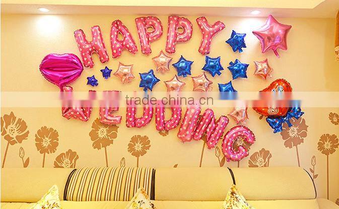 set wholesale wedding foil balloon