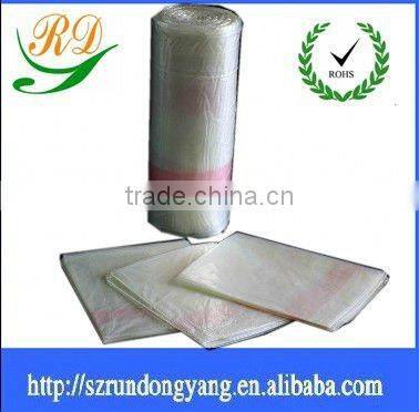 PVA water soluble plastic laundry bags for Hospital use