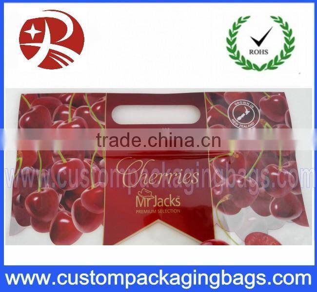 Zip Lock Bottom Gusset Fruit Vegetable Laminated Bunch Bag