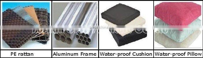 ding dong feng wicker patio furniture outdoor rattan sun lounger