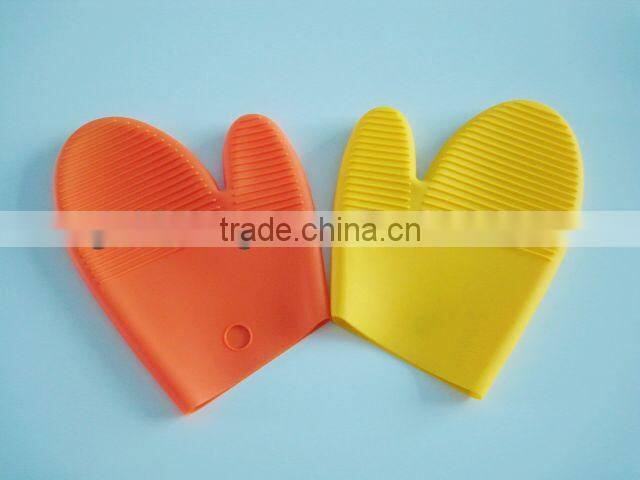 Pot Holder Baking BBQ Cooking 4 Color Silicone Mitts Kitchen Glove