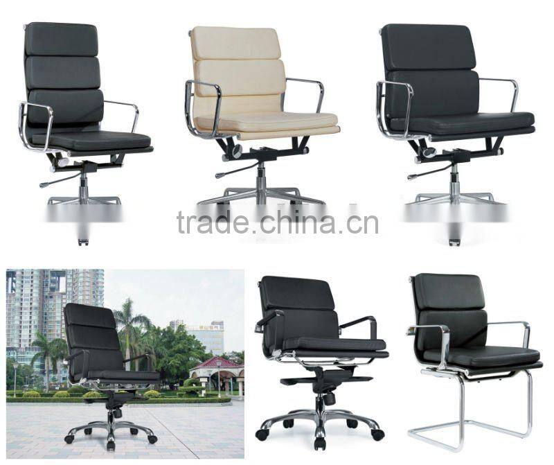 Black leather hotel chair wholesale