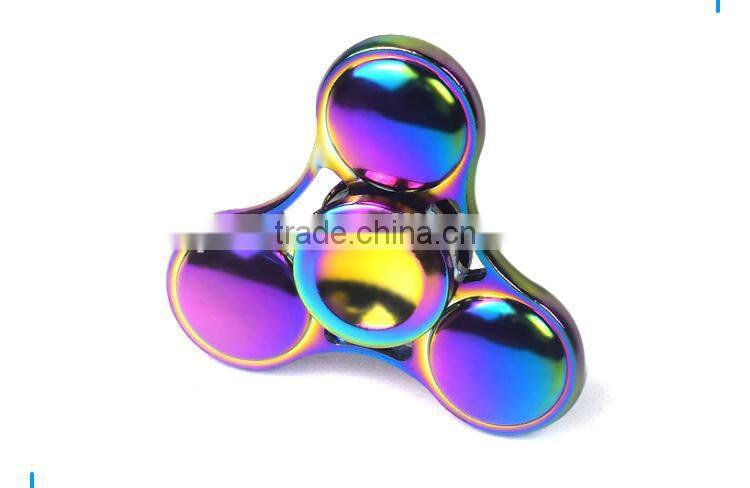 Top selling nice design alloy material fidget spinner toy