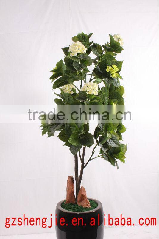 bonsai artificial plants,party decoration, artificial Hydrangea for decoration
