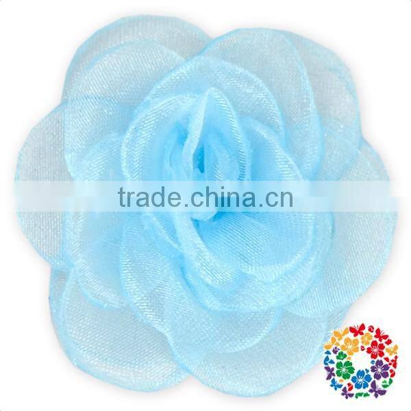 Wholesale China Cheap Price Lavender Chiffon Rose Flowers Artificial Flowers
