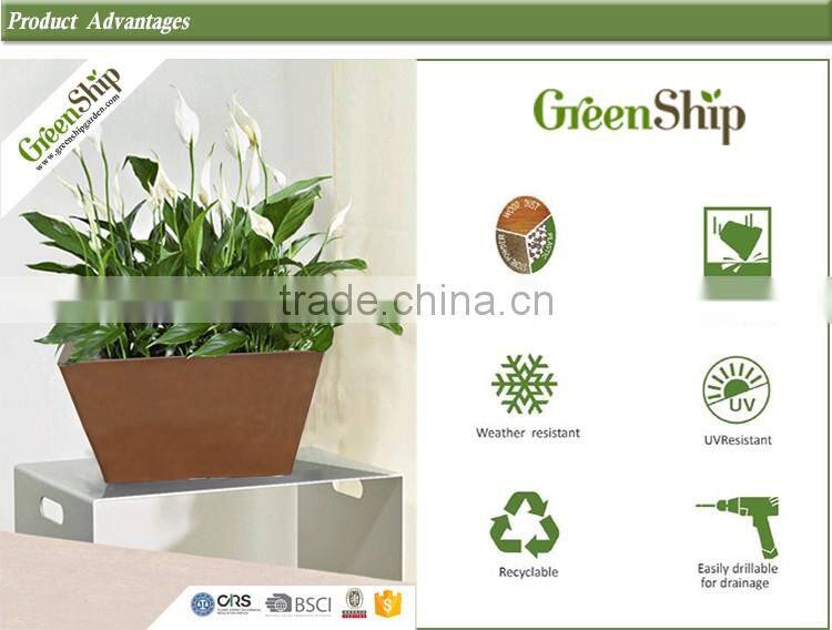 Fashion flower pots/20 years/UV protection