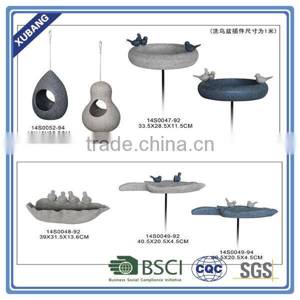 Sandstone Bird Feeder Garden Handling Feeder