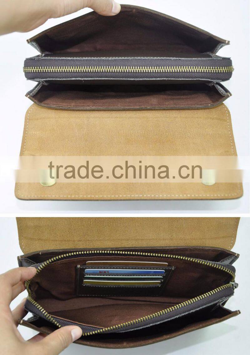 Men's cluth crazy horse genuine leather cluth