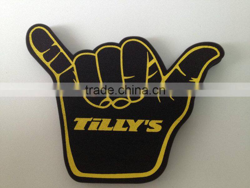 Promotion sponge Foam Hand gloves
