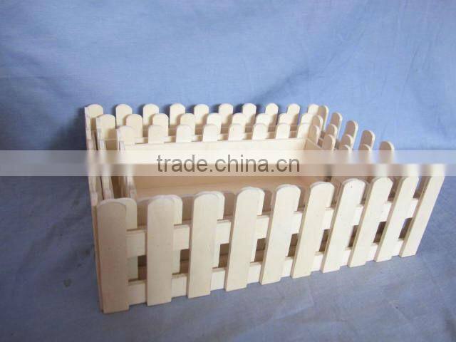decorative wooden flower pots,wooden crate wholesale