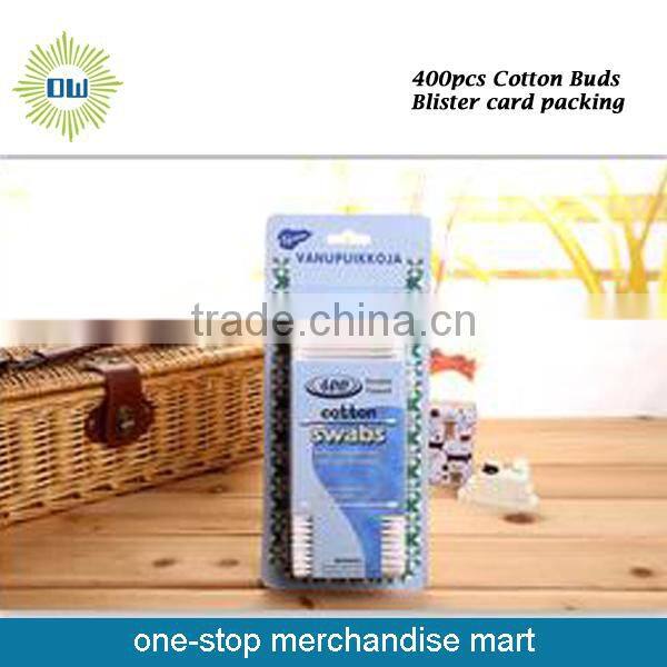 400pcs Plastic Stick Cotton Buds